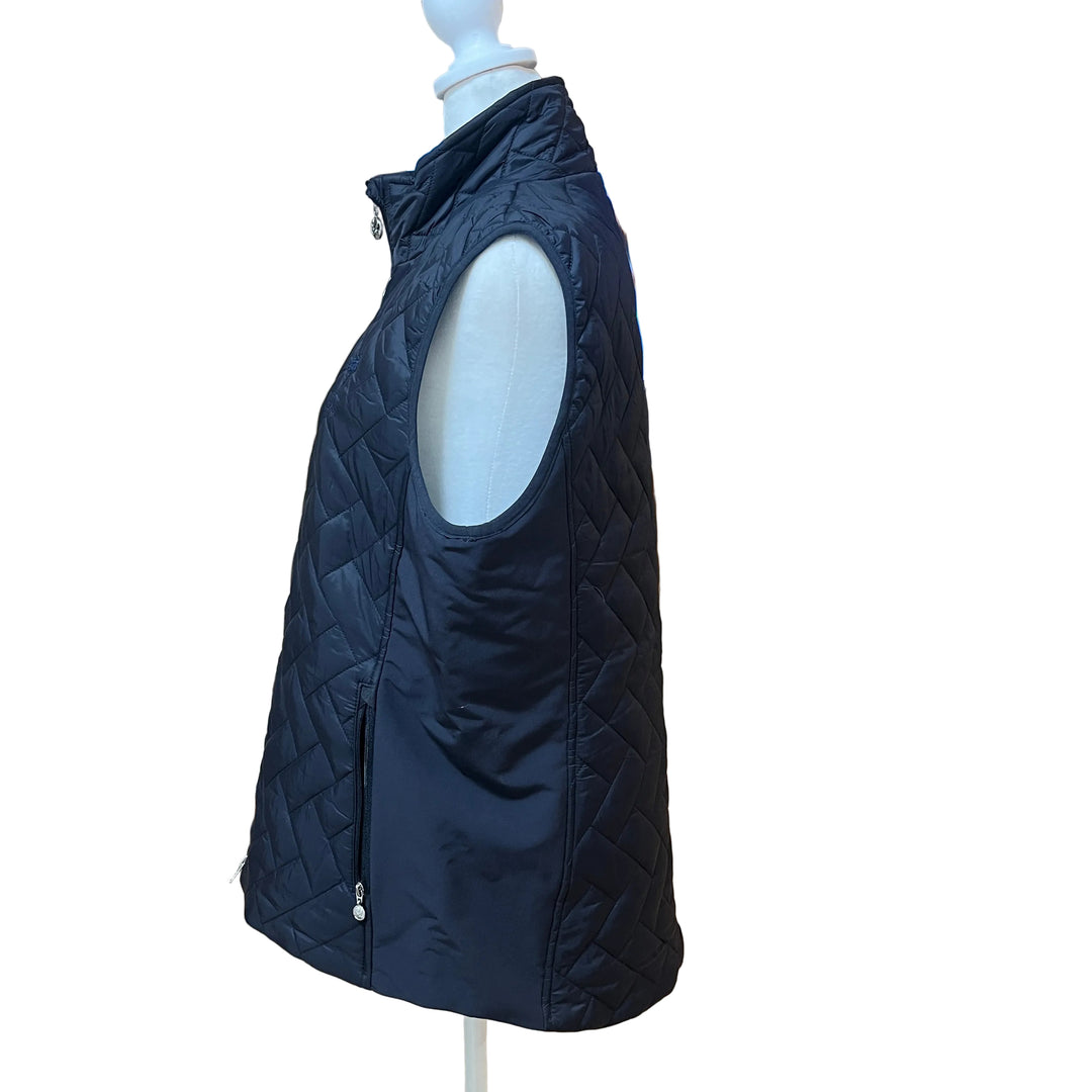 Daily Sports Bonnie Padded Vest (w/ logo) - Navy - X-Large - Skorzie