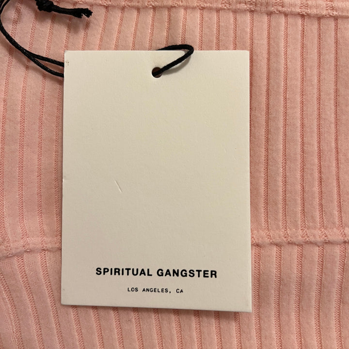 Spiritual Gangster Women's Bralette Gia Blush Pink Size M (FINAL SALE ITEM)