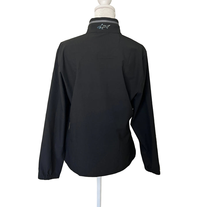 Greg Norman Scorecard Full-Zip Jacket - Black - Medium - Skorzie