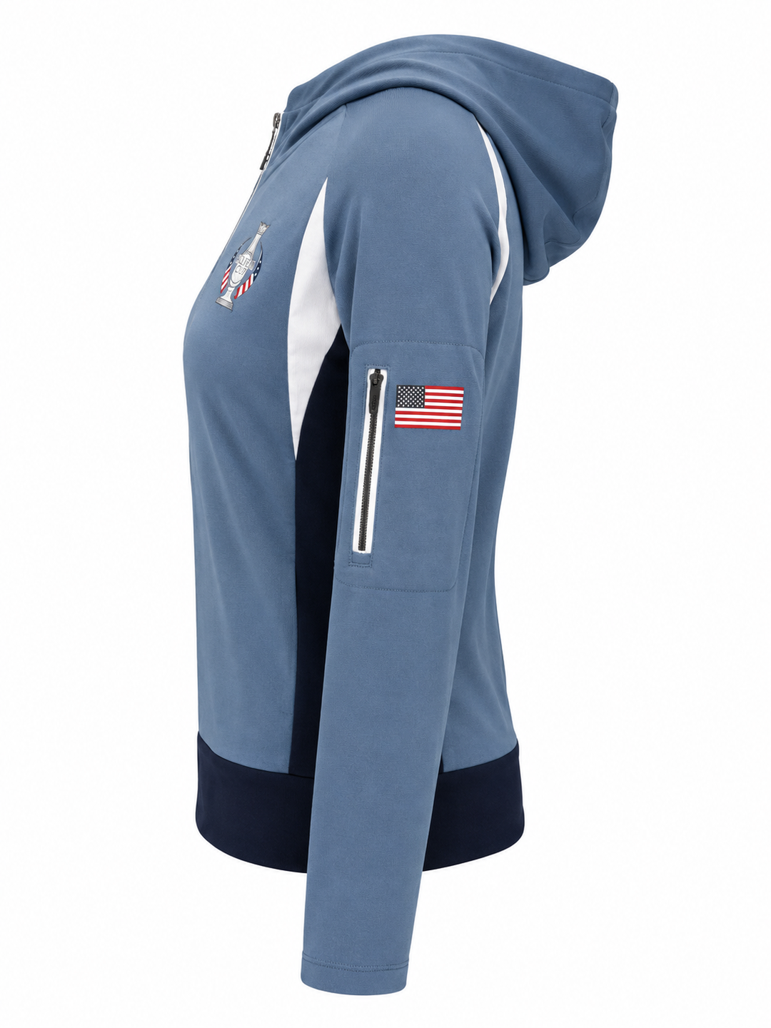 Dunning Solheim Cup Penrose Fleece Performance Hoodie - Force Blue