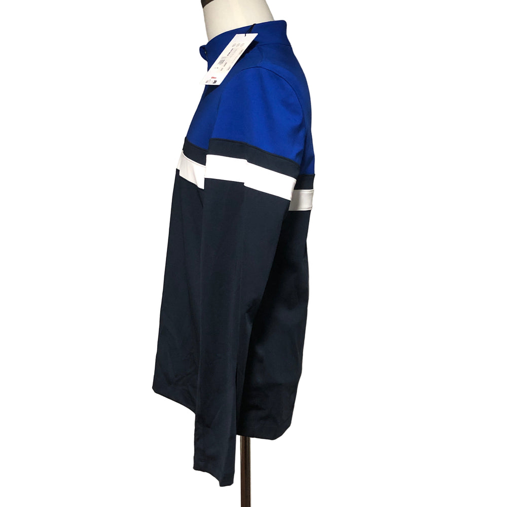 Wilson Elevate Performance Half Zip - Blue/Black - Small - Skorzie