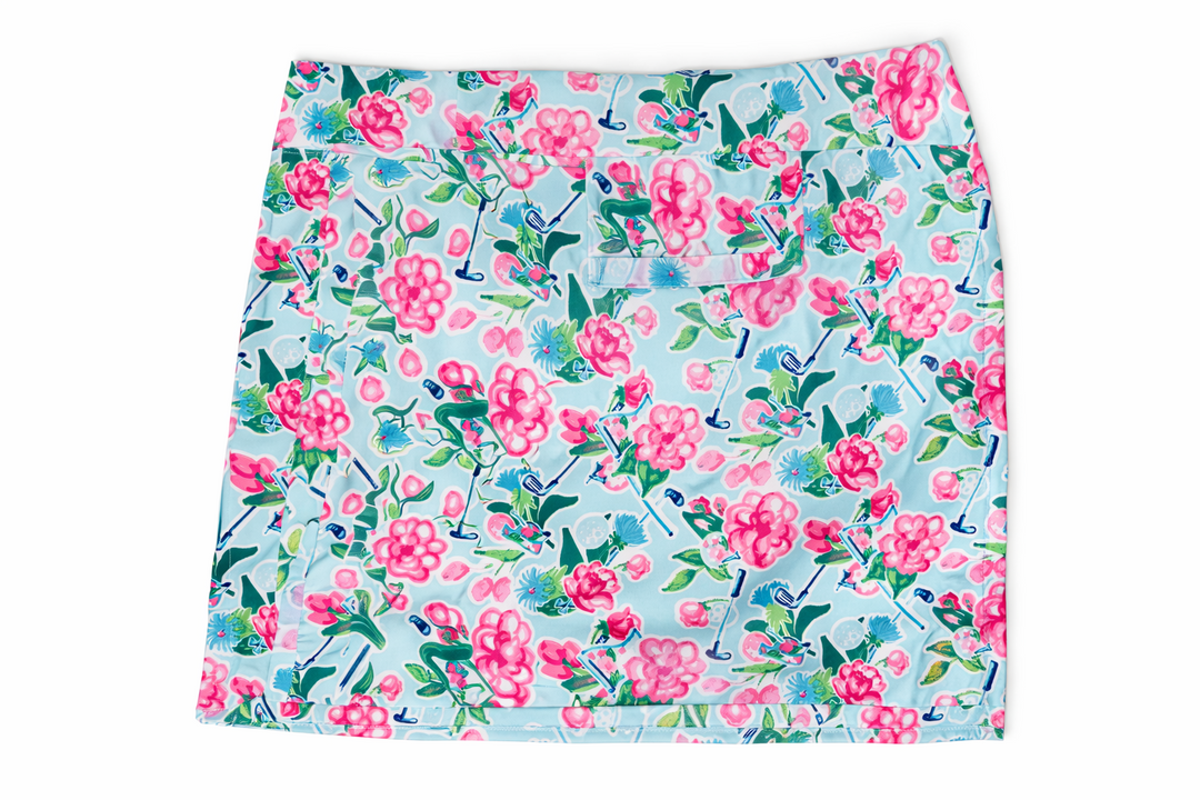 SanSoleil SOLSTYLE 17" PRINT SKORT - SEA ISLAND - Skorzie