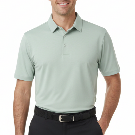 Straight Down Men's Golf Polo Sullivan Herb Size L