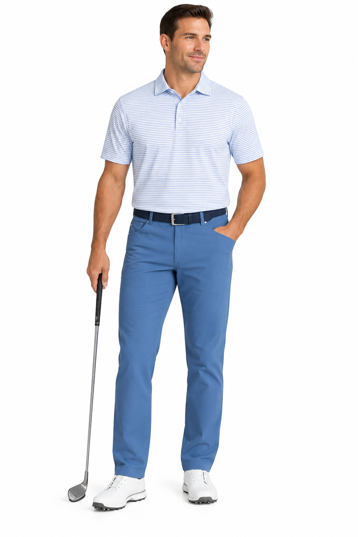 Peter Millar Men's Five-Pocket Pant - Evening Tide
