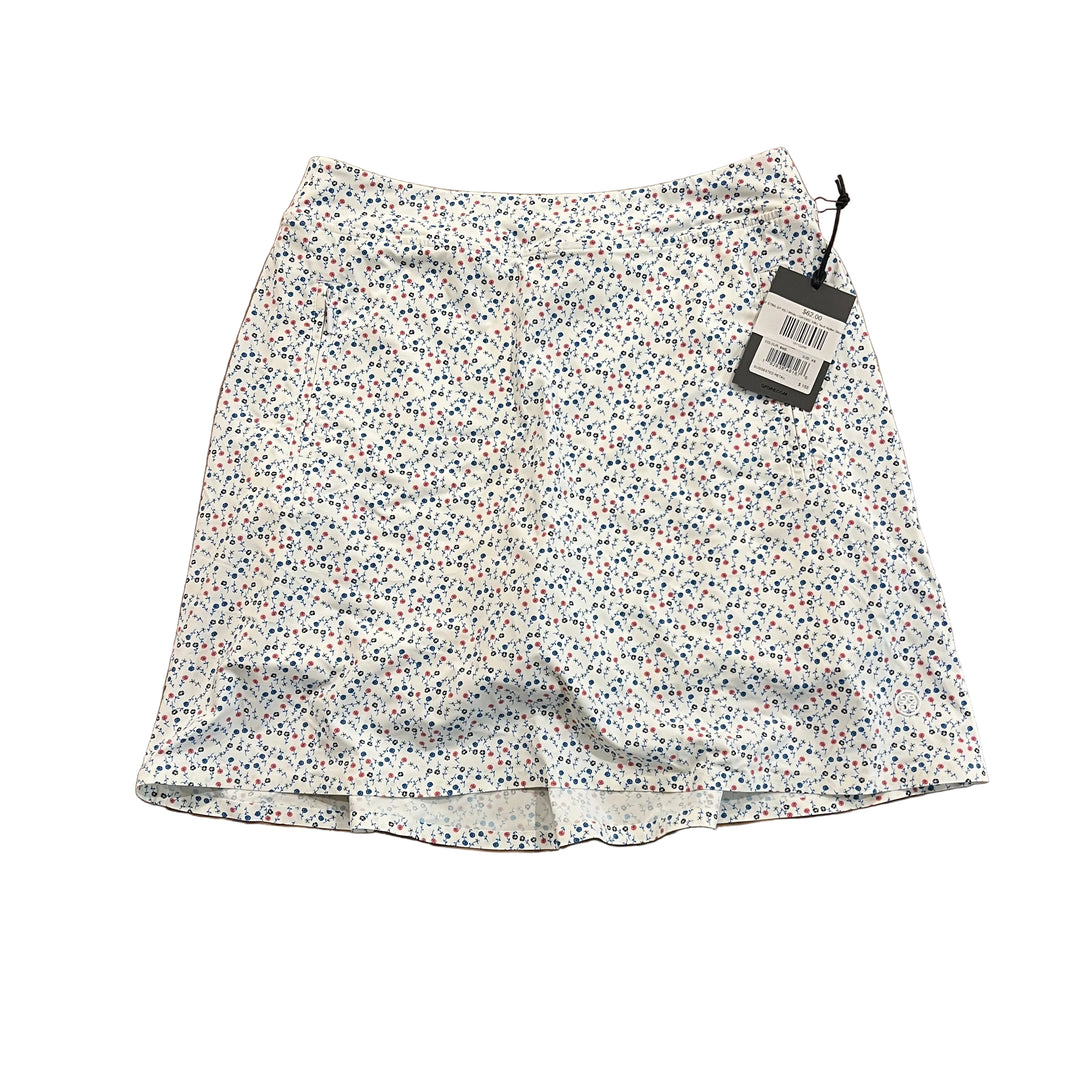 G/FORE Silky Tech Nylon Skort - Snow/Poppy - Skorzie