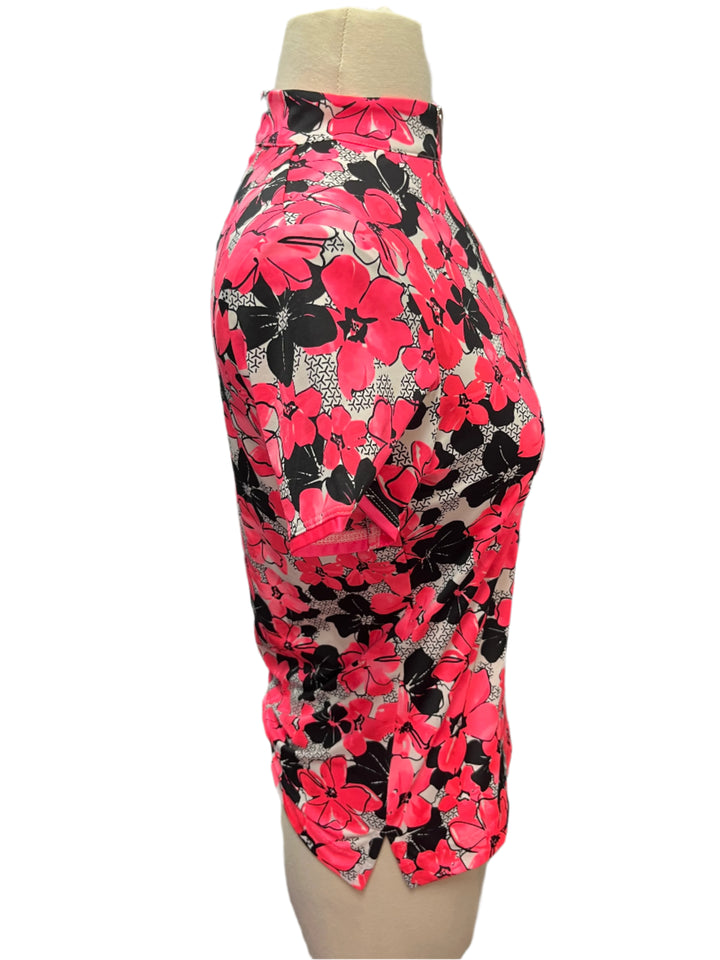 Tail Shortsleeve Top - Floral - Skorzie