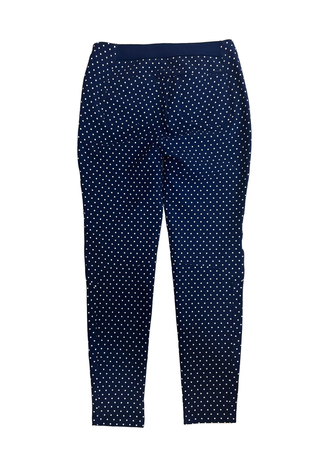 RLX Ralph Lauren Women's Multi Nylon Stretch Woven Pants - Navy/Polka Dot