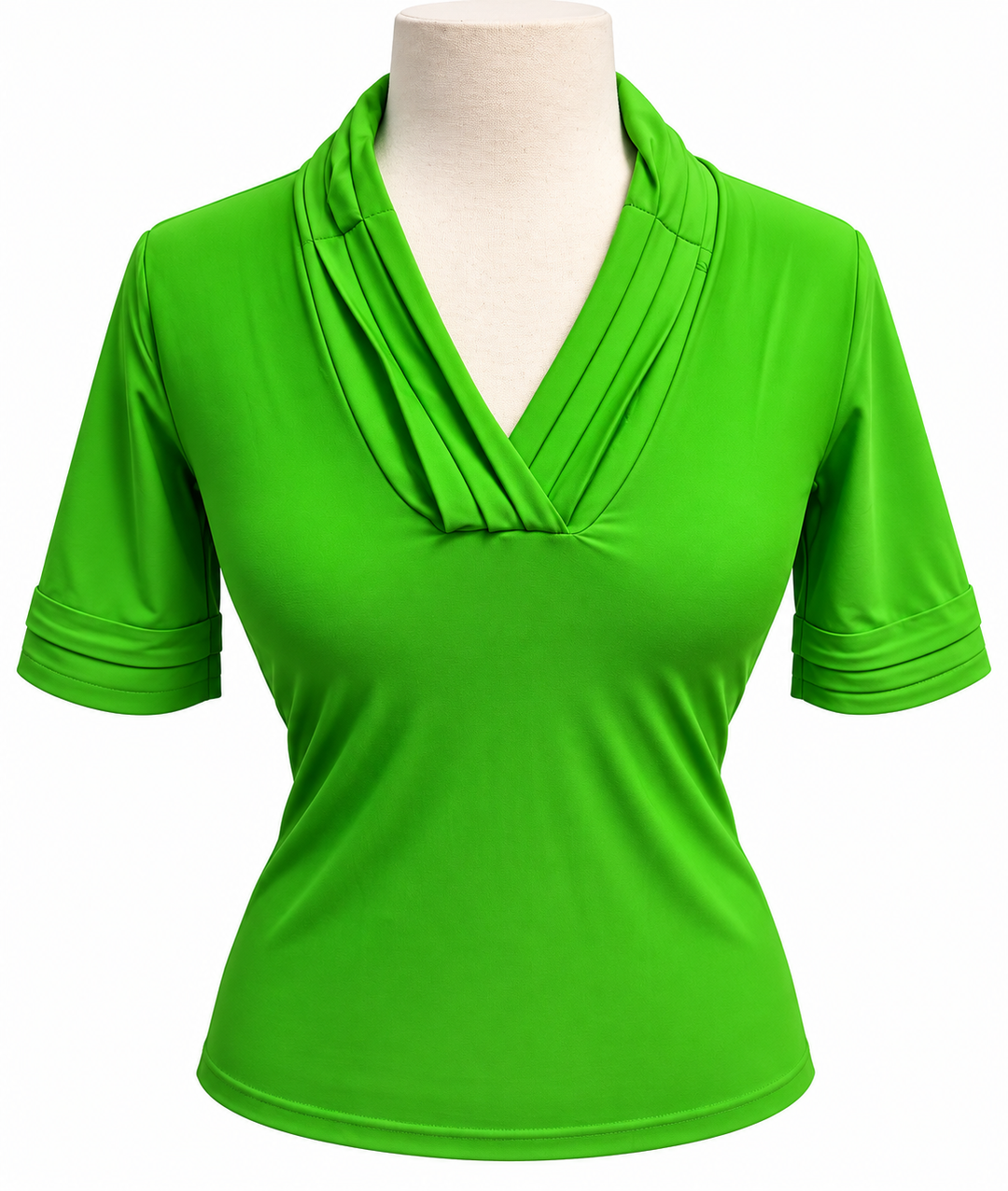 Tzu Tzu Rosie Top - Grasshopper Green