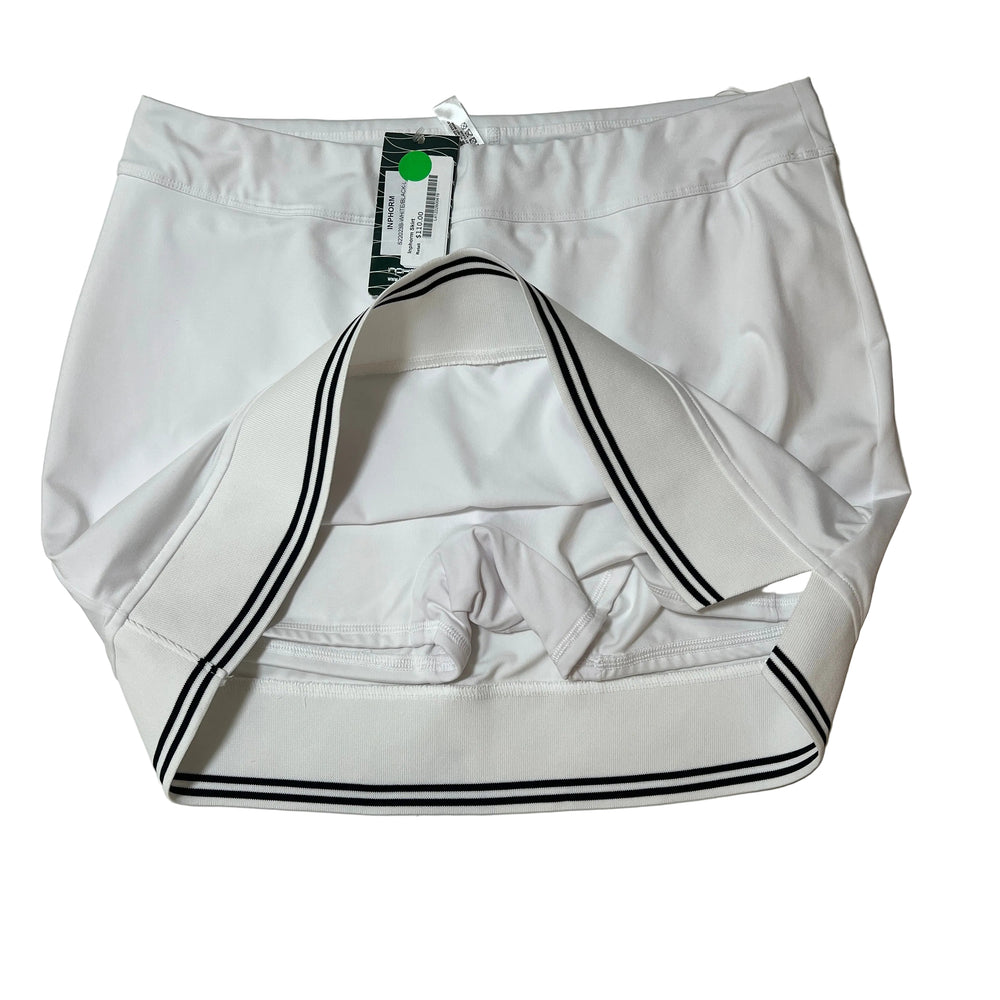 inPhorm Lillian Skort (15") - White/Black - Large - Skorzie
