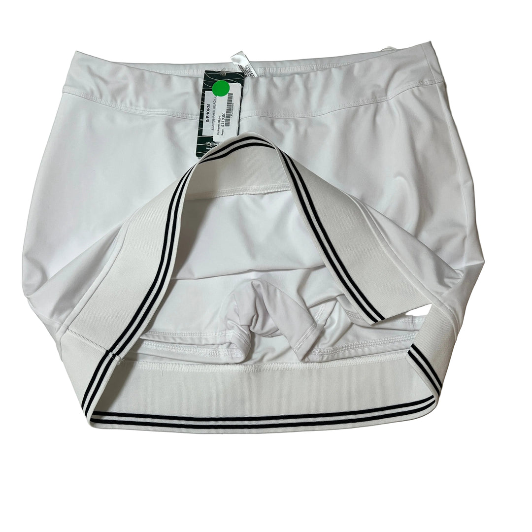 inPhorm Lillian Skort (15") - White/Black - Large - Skorzie