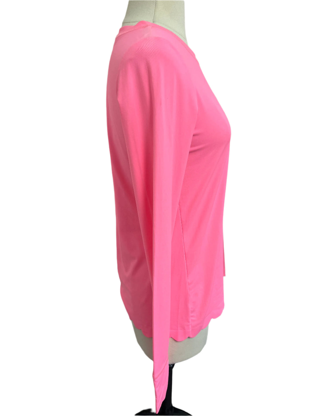 Lilly Pulitzer Luxletic Renay Scallop Sunguard Top - Pink - Skorzie