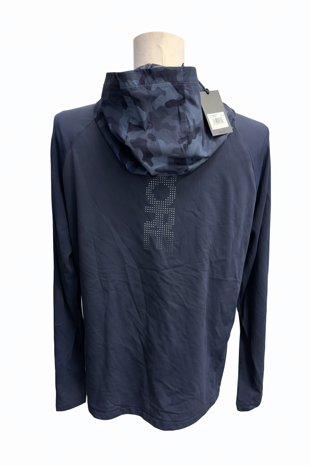 G/FORE Men's Hybrid Quarter Zip Hoodie- Twilight Camo - Medium