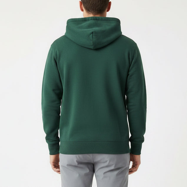 G/FORE Men's Golf Hoodie Cotton Blend Scuba Pine Size M