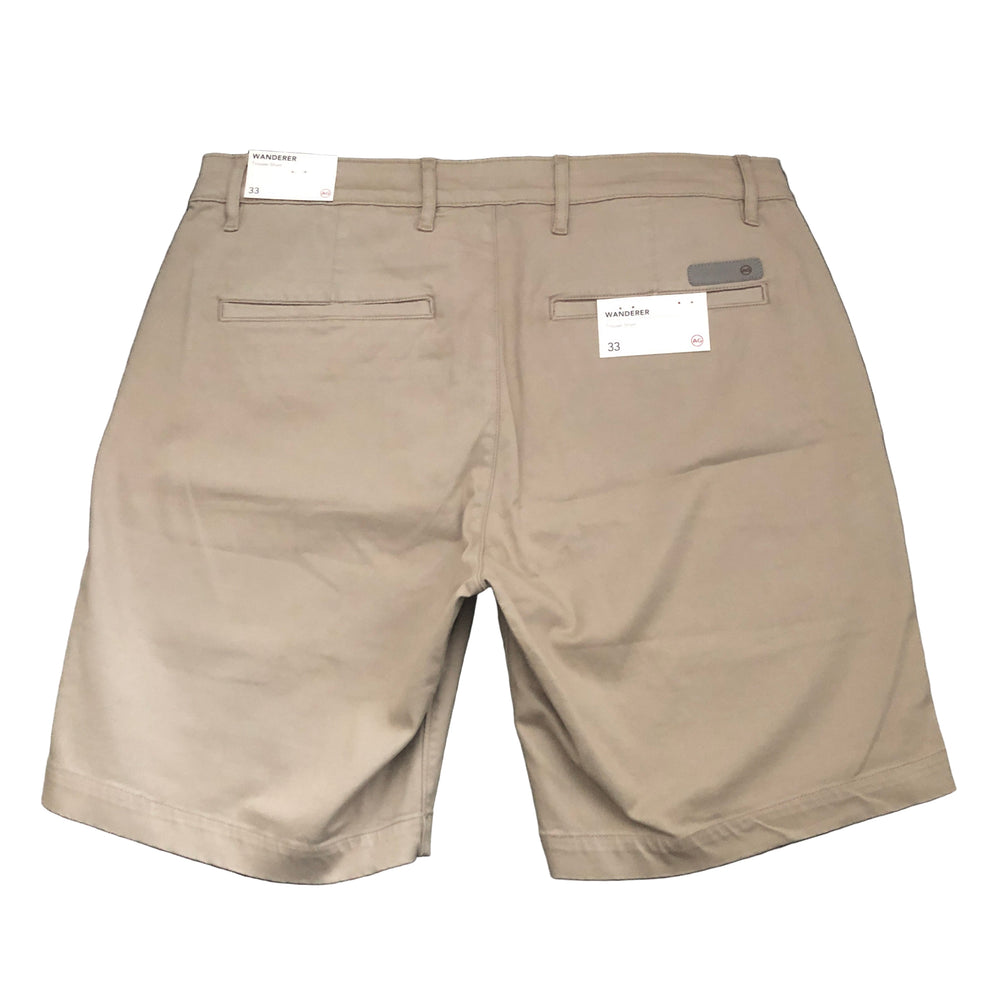 AG Wanderer Trouser Short (8.5") - Khaki - 33 - Skorzie