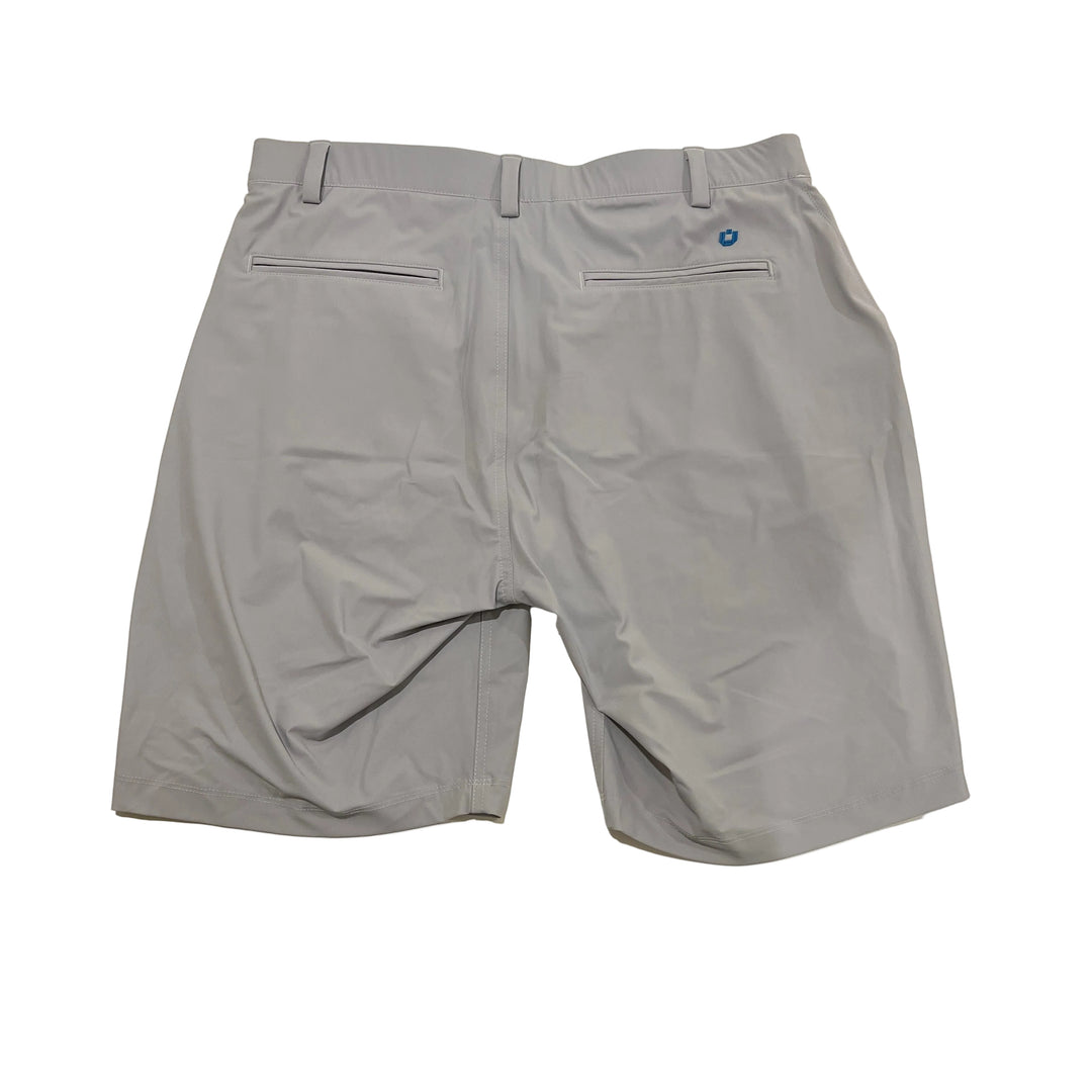 IBKUL Pull On Tailored Shorts (8.5") - Light Grey - Large - Skorzie