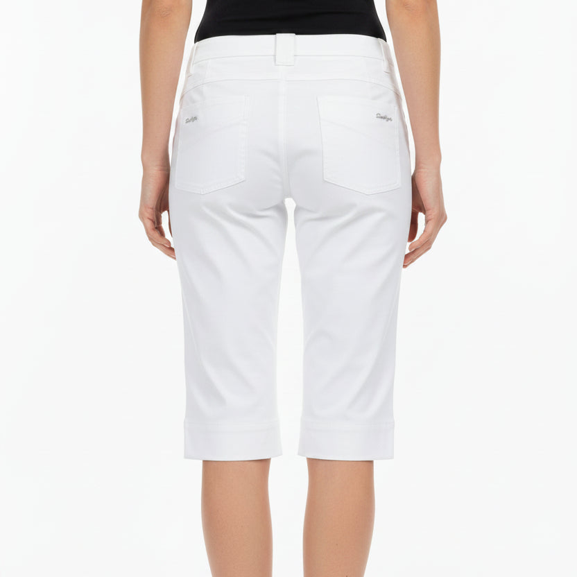 Daily Sports Women's Golf Shorts Lyric City 14" White Size 2
