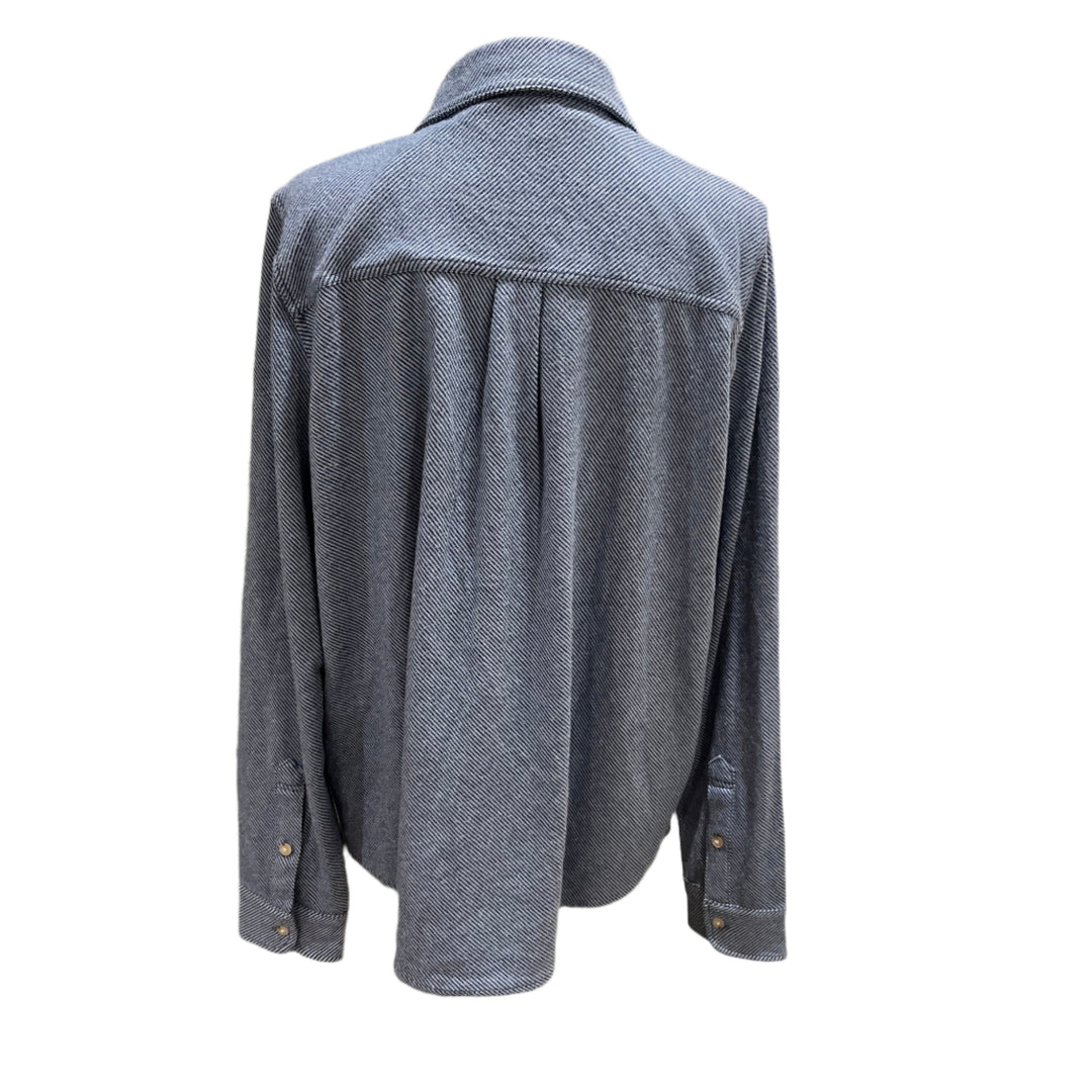 Faherty Legend Sweater Shirt - Glacier Blue Twill - Skorzie