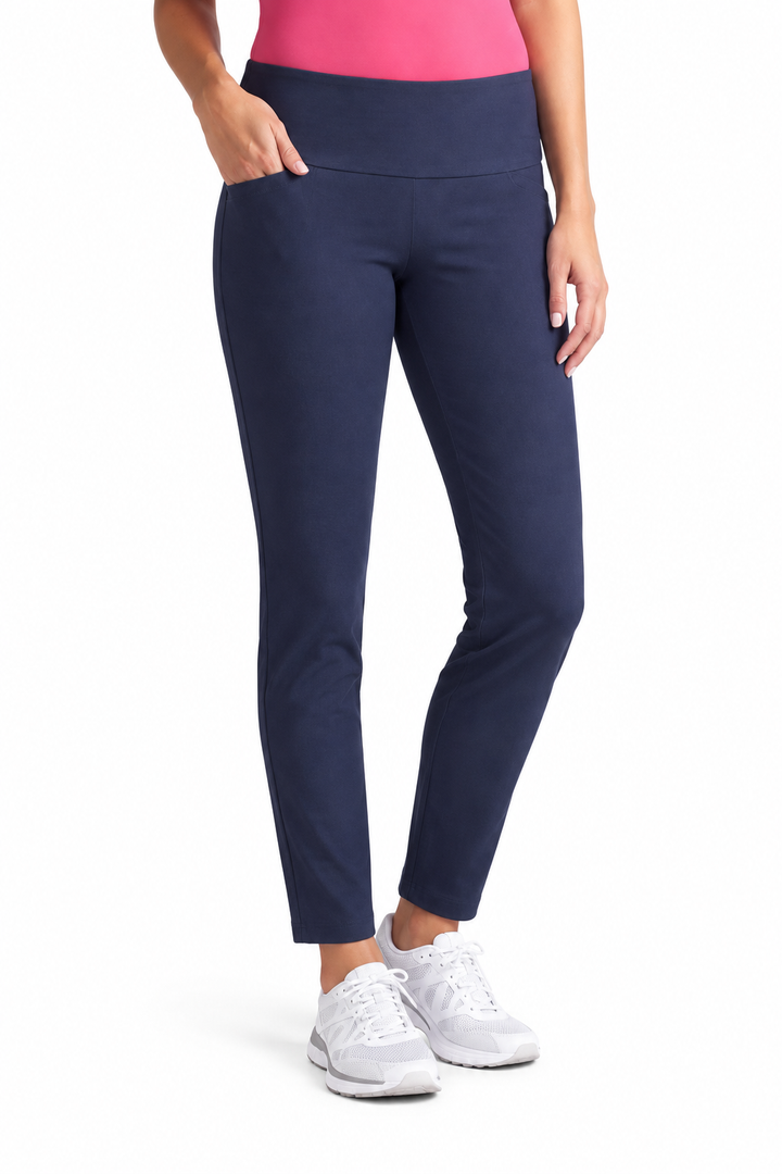 Swing Control Womens Master Ankle Pant - Navy