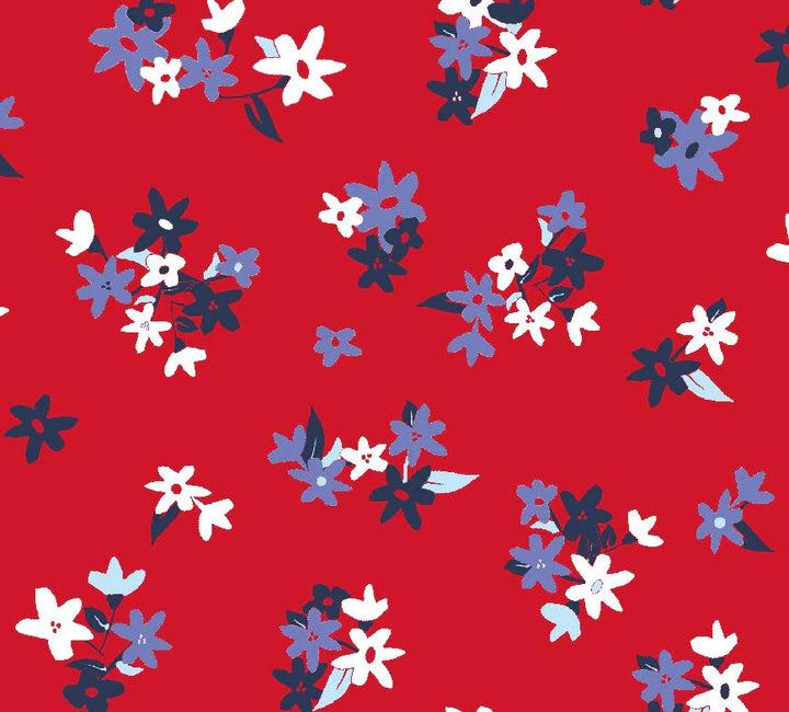 Belyn Key Kali Sleeveless - American Beauty Print - Skorzie