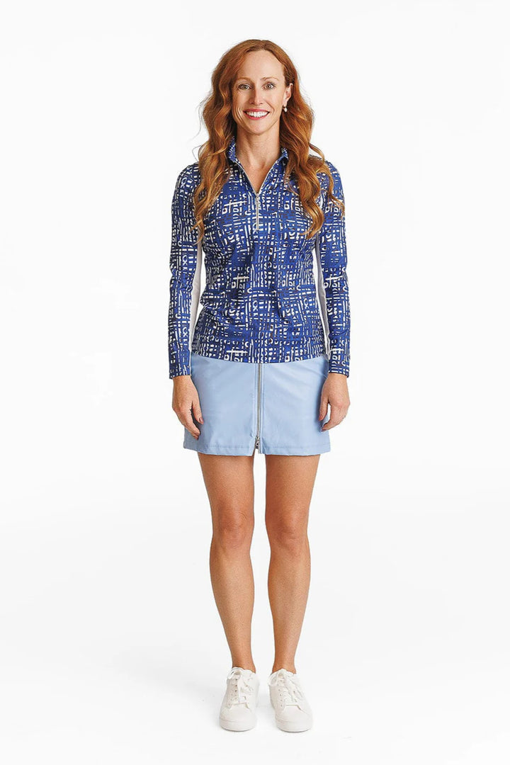 Amy Sport Womens Olivia Long Sleeved Top - Lattice
