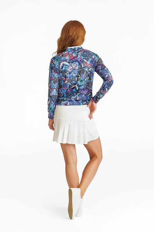 Amy Sport Danni Bomber Jacket - Butterfly