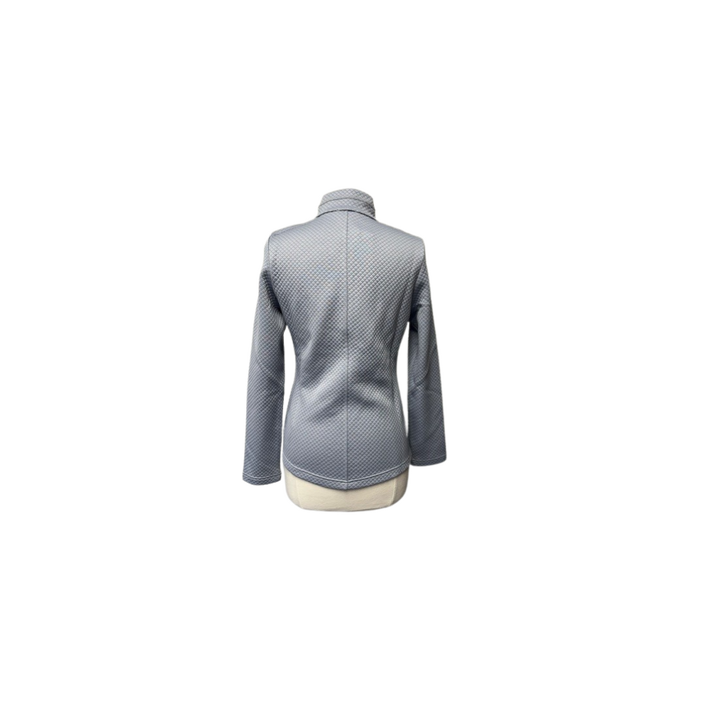 Golfino Argyle Fleece Jacket - Grey - Skorzie