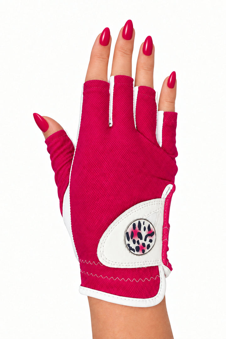 Cabretta Leather - Fingerless Gloves