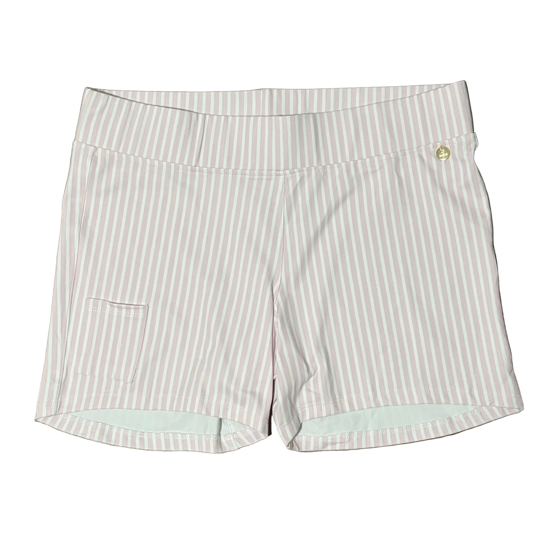 MDC Jersey Polo Dress - Light Pink Stripe - Skorzie