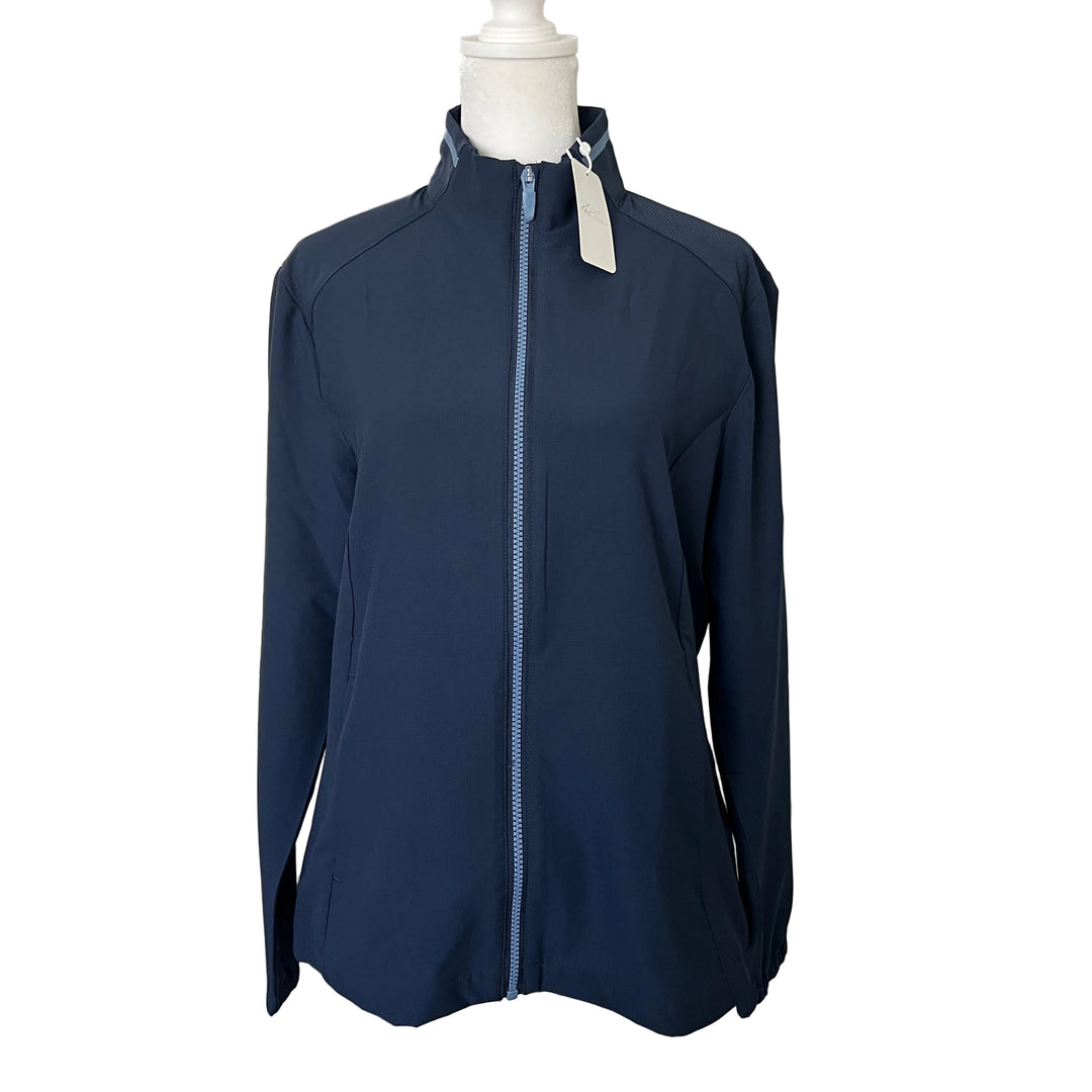 Greg Norman Scorecard Full-Zip Jacket - Navy - Medium - Skorzie