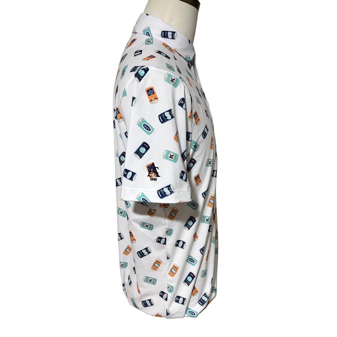 Bad Birdie Men's Core Performance Polo (w/logo) - Crushable (FINAL SALE ITEM)