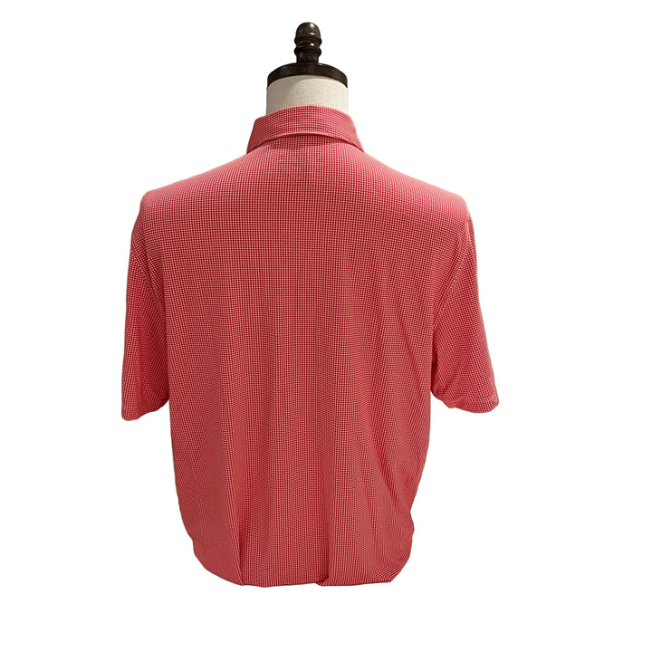 IBKUL Checkered Polo - Red - Large - Skorzie