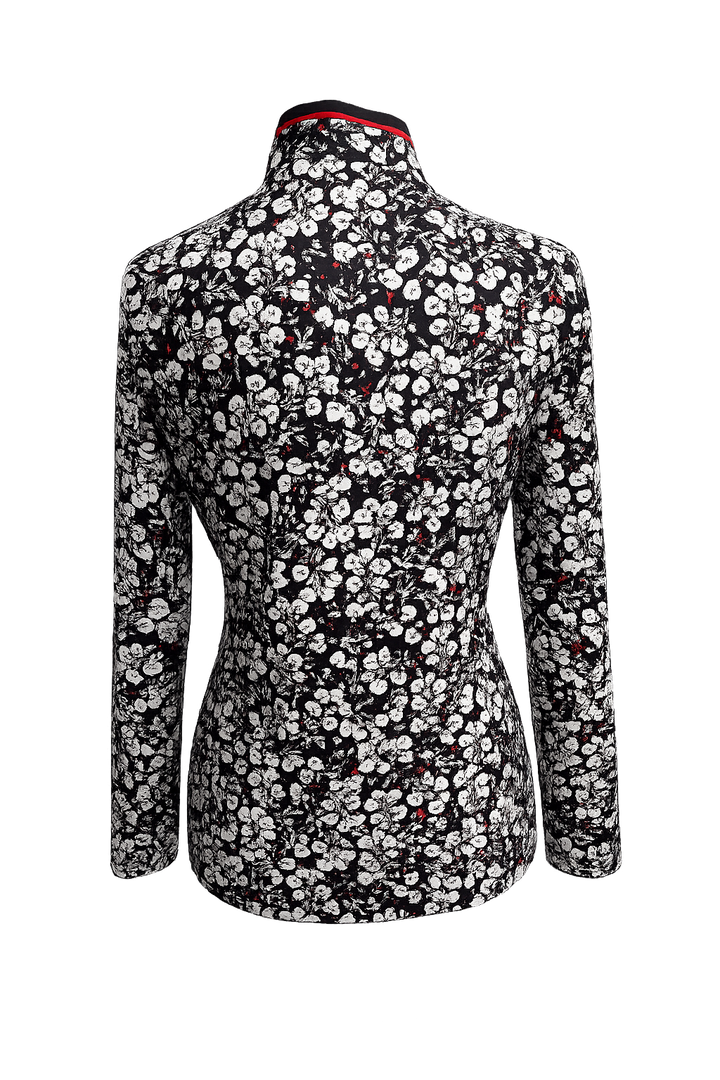 EP NY Long Sleeve Poppy Sunshirt (w/ logo) - Navy Multi - Large