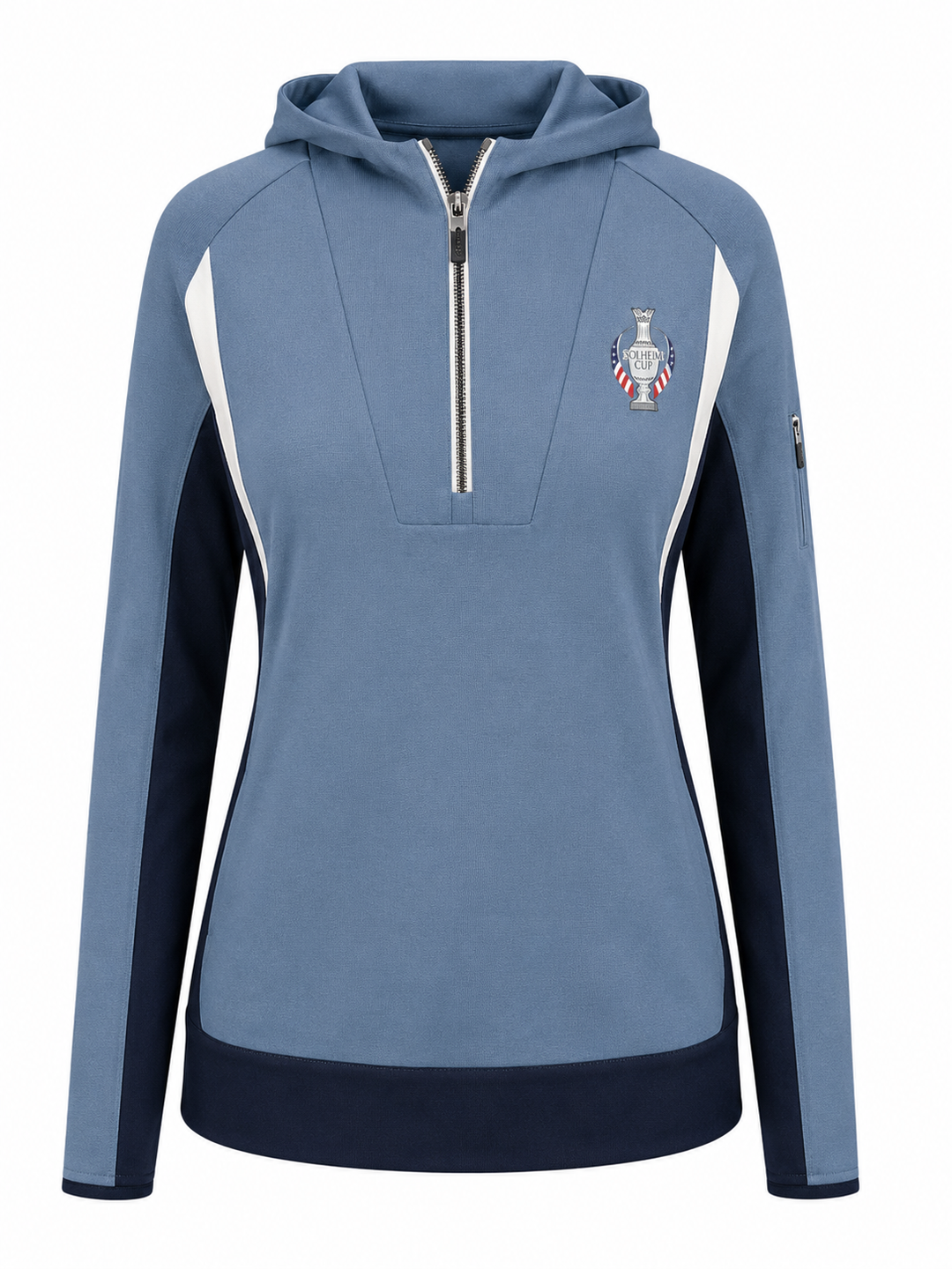 Dunning Solheim Cup Penrose Fleece Performance Hoodie - Force Blue