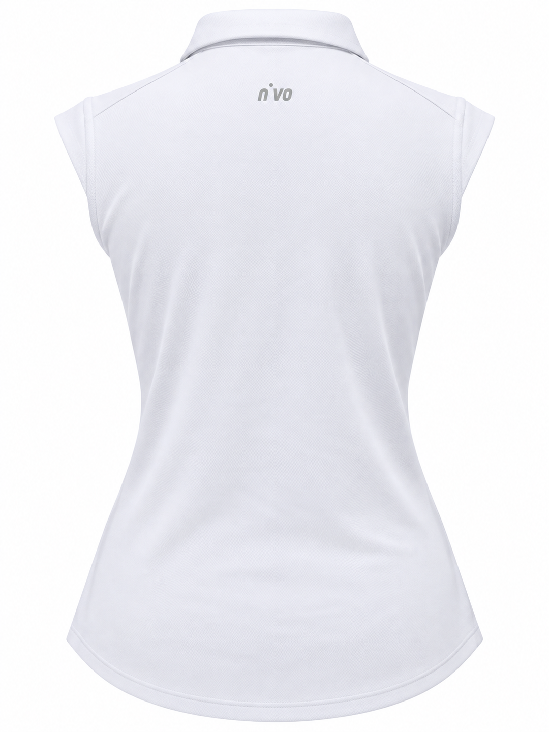 Nivo Sport Sleeveless Nikki Golf Polo - White