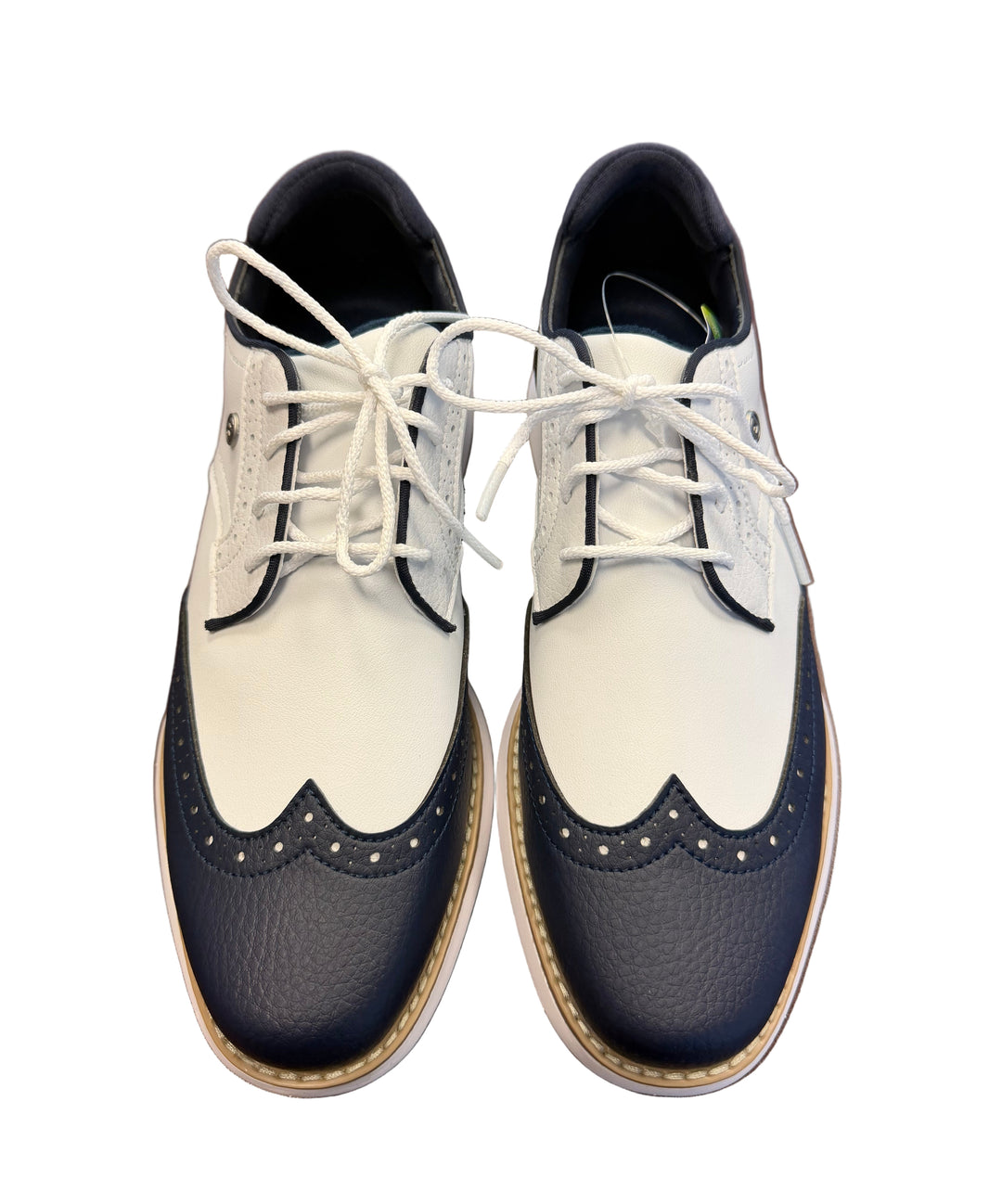 FootJoy Women's Traditions Golf Shoes -White/Navy