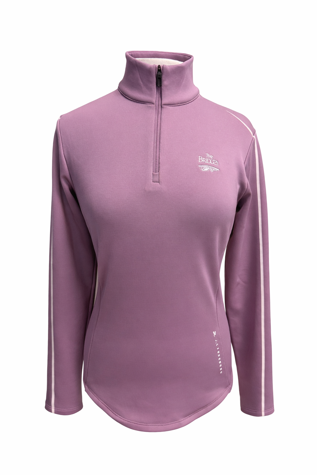 J.Lindeberg Nefe Quarter Zip Mid Layer (w/ Logo) - Very Grape -  Medium - Skorzie