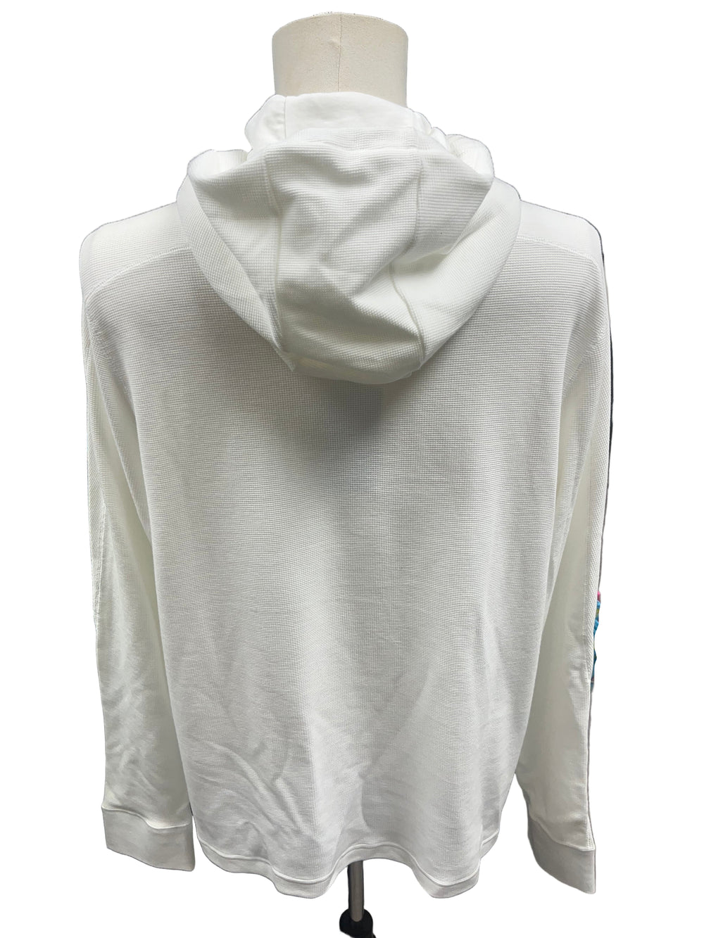 RLX Ralph Lauren - Waffle-Knit Hoodie - White - Skorzie