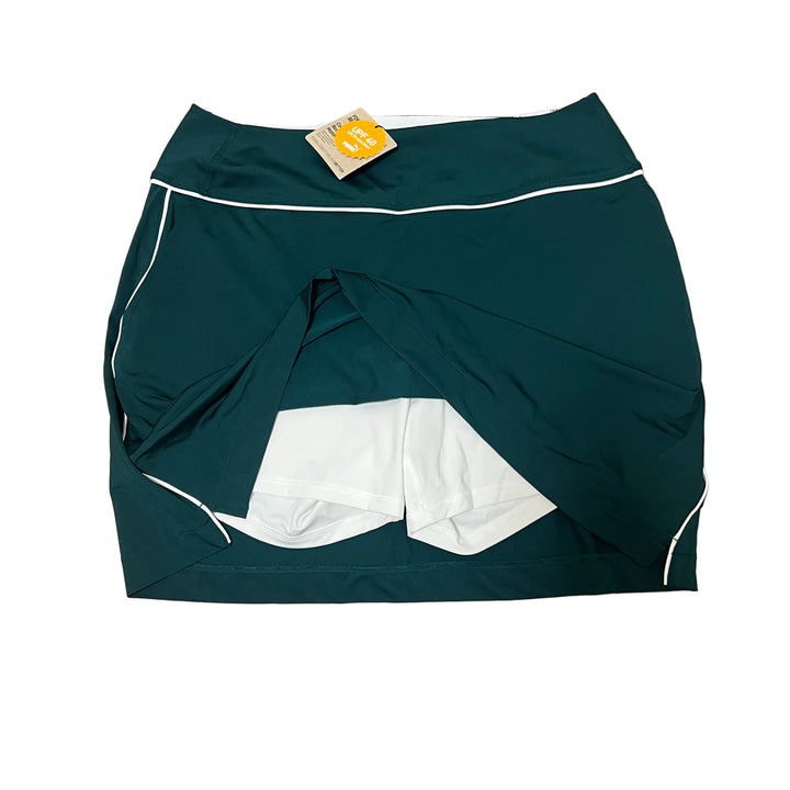 Puma Blake Piped Knit Skort (18") - Dark Myrtle - Large