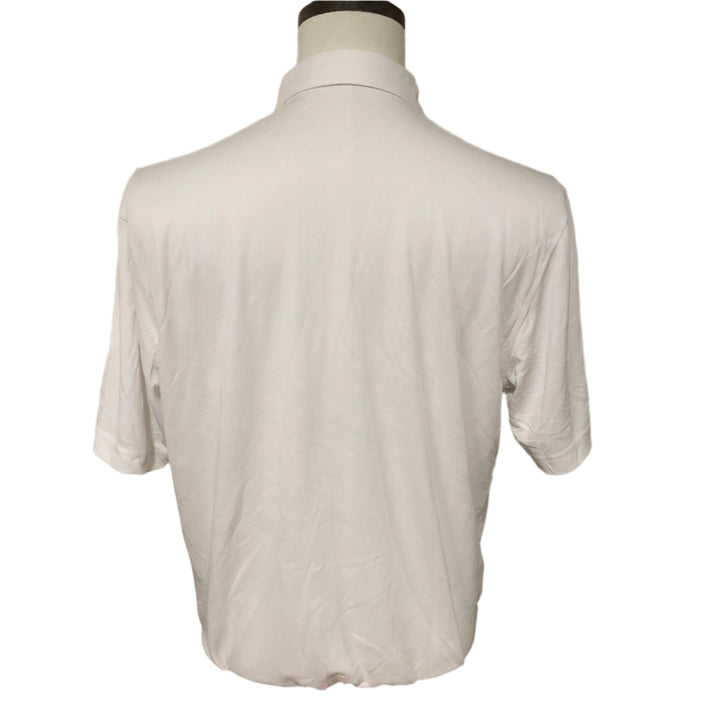 Turtleson Lester Polo (w/ logo) - White - Skorzie