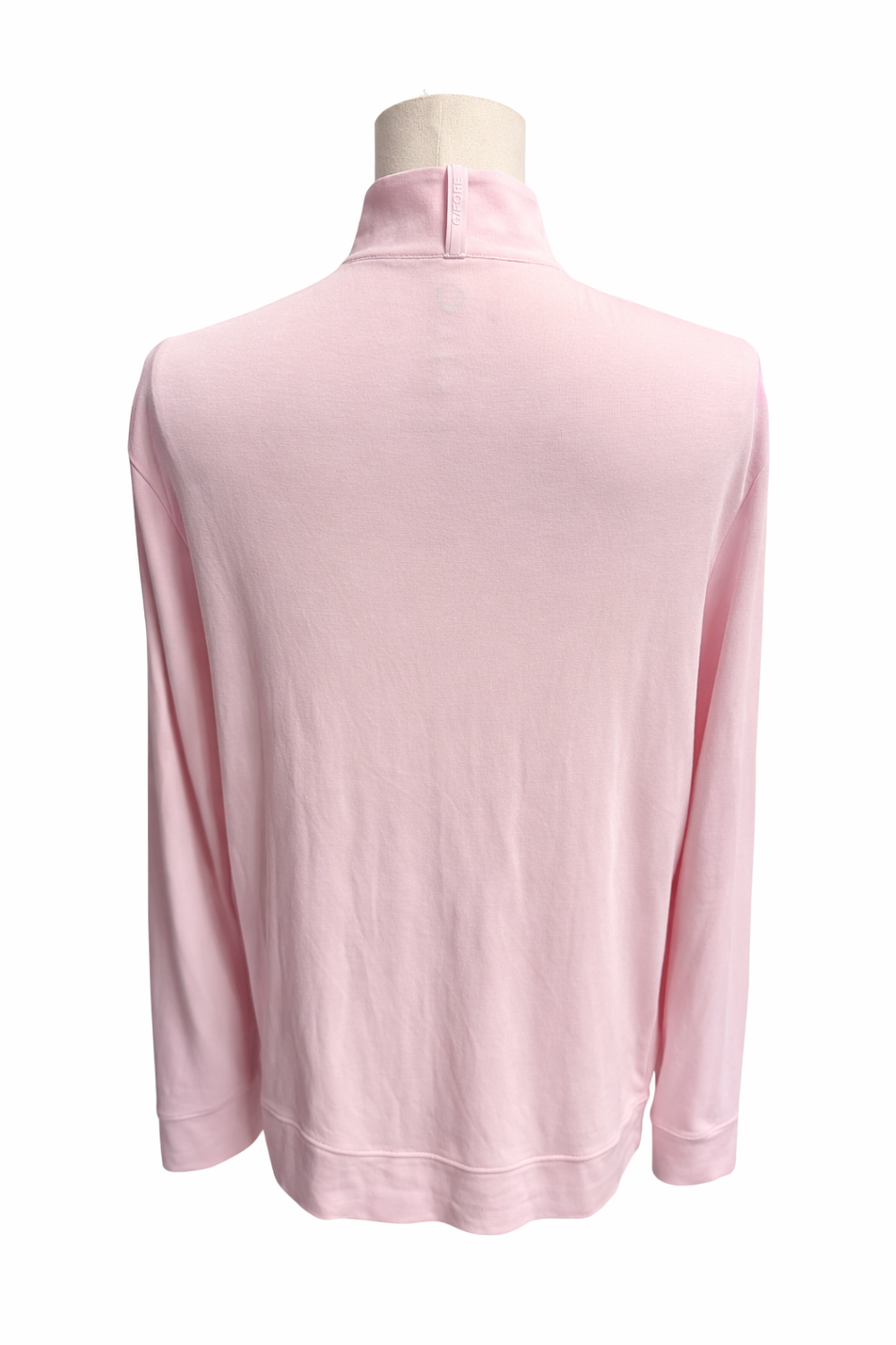 G/FORE Men's Soft Touch Jersey Quarter Zip Pullover - Blush - Medium - Skorzie