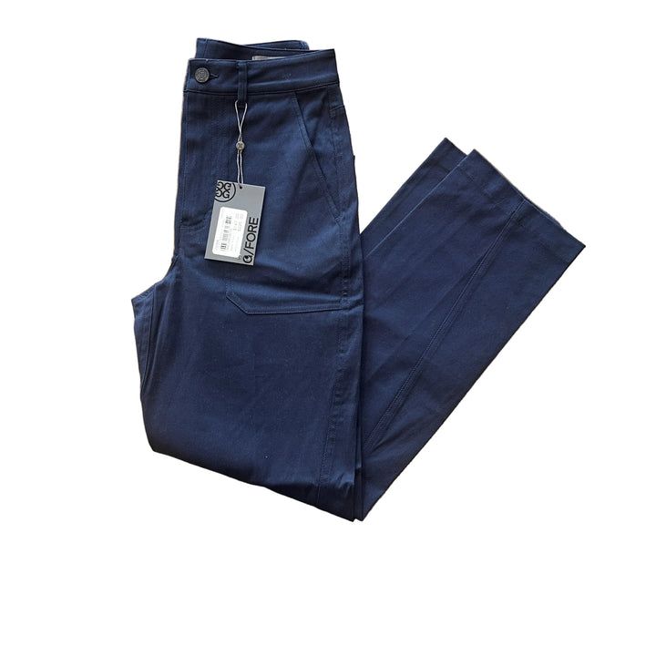 G/FORE Cotton Twill Straight Leg Pants - Twilight