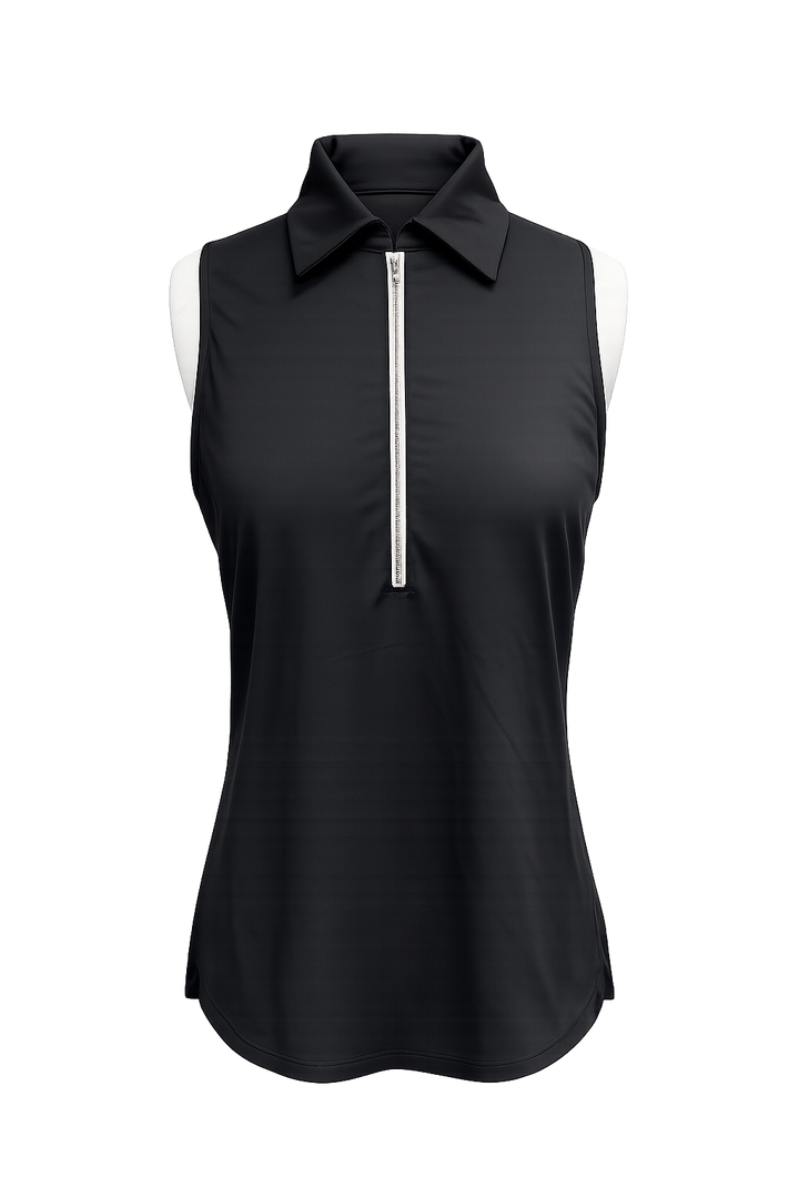 Amy Sport Womens Madi Sleeveless Top - Black