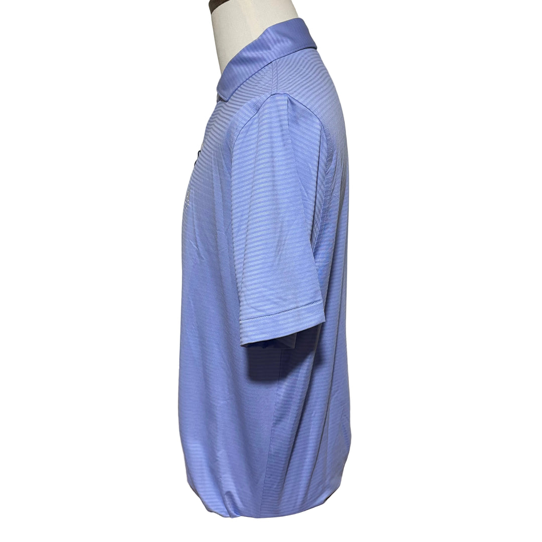 Peter Millar Empire Performance Jersey Polo (w/logo) - Wisteria - Large - Skorzie
