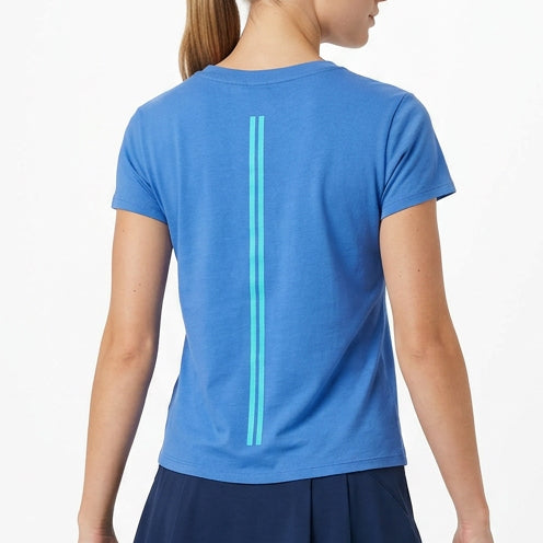 Rally Club Women's Tee "Player" Royal Blue (FINAL SALE ITEM)