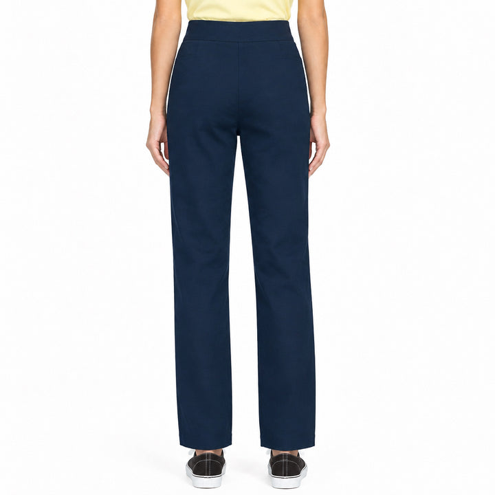 Slimsation Women's Narrow Golf Pants 31" Midnight Blue Size 8