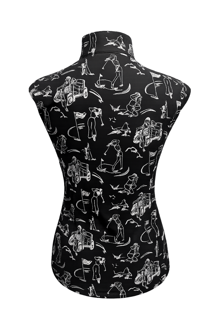 SanSoleil SOLCOOL SLEEVELESS MOCK - Birdie Babe - Small