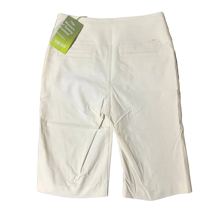 Swing Control Master Core Golf Short 13" - White - Size 6 - Skorzie