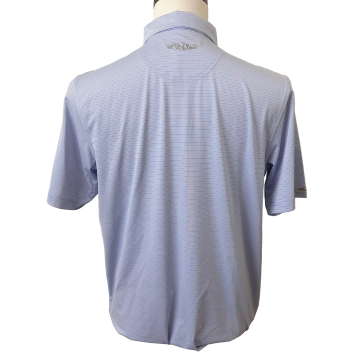 Straight Down Aberdeen Polo (w/ logo) - Lavender - Small - Skorzie