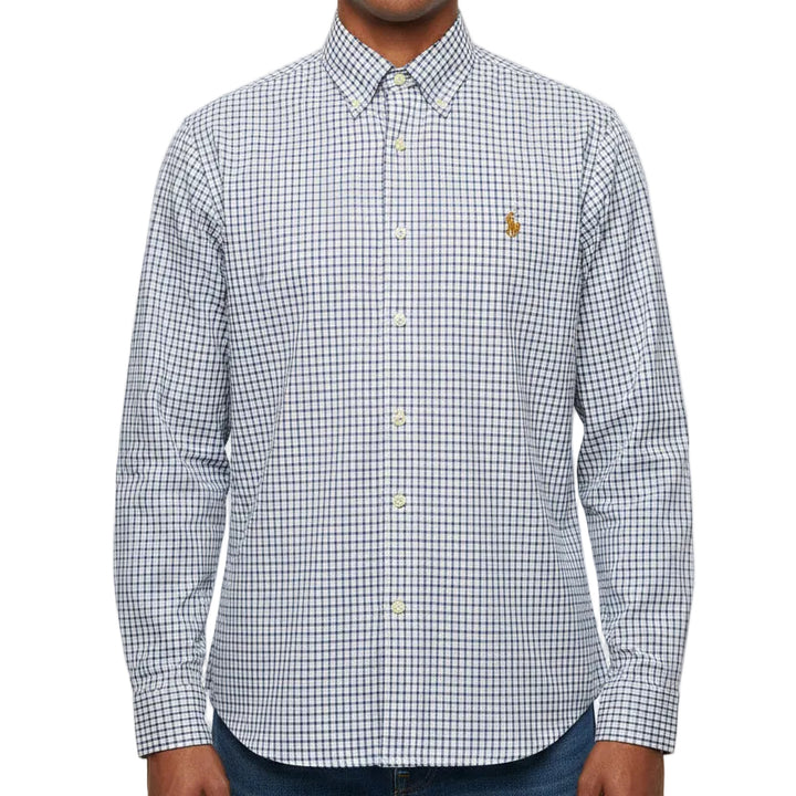Ralph Lauren Iconic Oxford Shirt - Blue/White - XX-Large - Skorzie