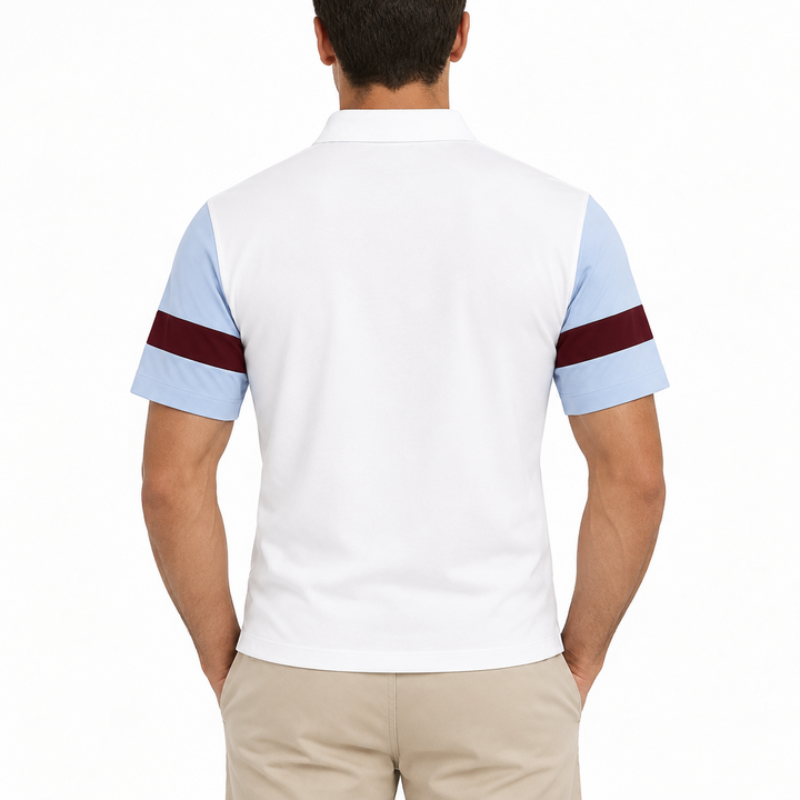 Redvanly Men's Golf Polo Remsen Bright White Size M
